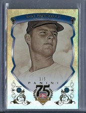 2015 Panini Hall Of Fame 75th Anniversary Don Drysdale Gold Card #1/5