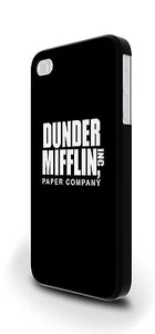 Funda protectora negra de papel Dunder Mifflin para iPhone 4/4s 5/5s 5c 6 6 Plus - Imagen 1 de 3