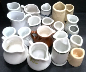 Lot of (20) Creamers - Vintage - China - Restaurant - See Pics - Picture 1 of 17