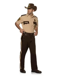 Rick Grimes Sheriff - The Walking Dead - Costume - Men - 2 Sizes - Picture 1 of 3