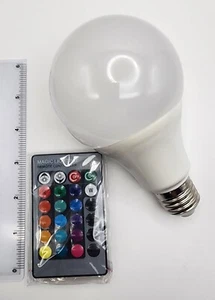 Magic Lighting Color Changing LED Light Bulb with Remote Control 5w | E27 | RGB - Picture 1 of 2