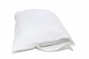 Standard 2 Pack Pillow Protector, White - Picture 1 of 9