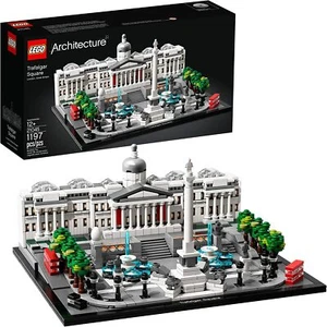 Nuevo LEGO Architecture Trafalgar Square 21045 Galería Nacional de Londres sellado nuevo en caja - Imagen 1 de 4