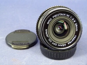 SMC Pentax-M 28mm f2.8 Weitwinkel Objektiv Pentax PK K K2 K1000 ME LX Super A - Bild 1 von 5