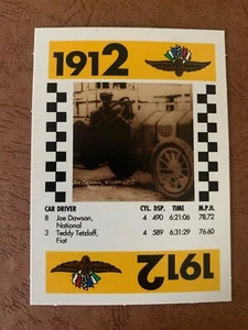 JOE DAWSON 1991 Indy 500 75th Anniversary Game Card - Picture 1 of 2
