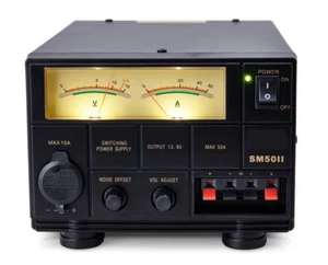 MOONRAKER SM-50II (50 AMP) SWITCH MODE DC POWER SUPPLY HAM RADIO - Picture 1 of 3