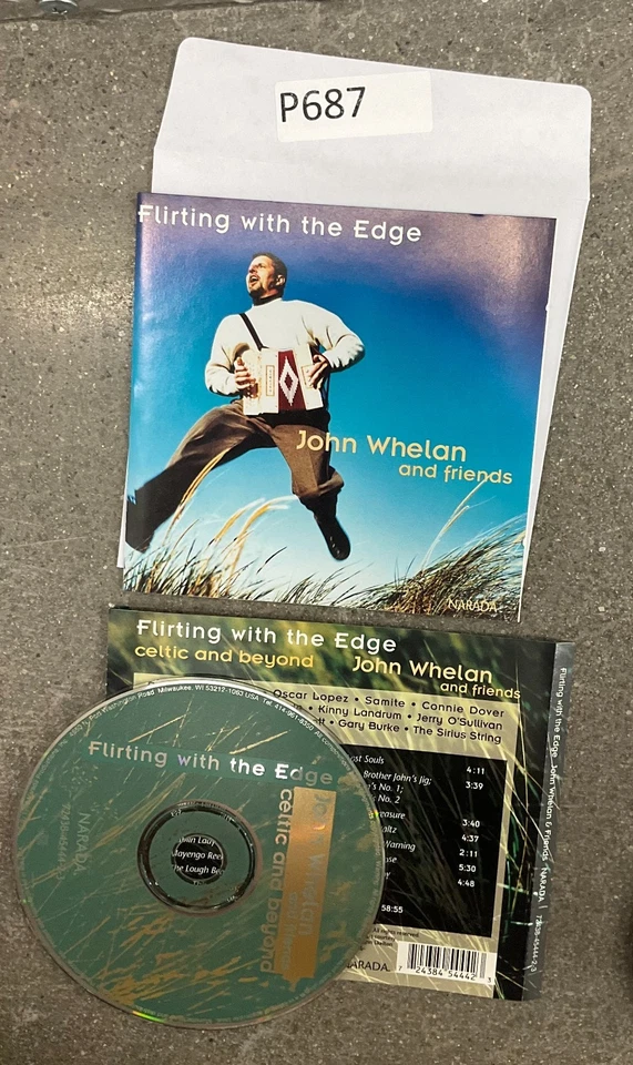 Flirting with the Edge by John Whelan (CD, Feb-1998 No Case #P687 — 第 1/1 张图片