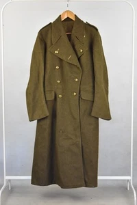 Original British Army Great Coat Dismounted 1951 Pattern Home Guard, Size 9 - Picture 1 of 7