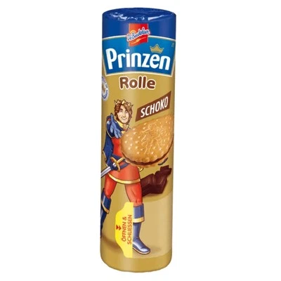 KEKSE Biscotti Doppio Prinzen Rolle Schoko Vegan Con Ripieno Di Crema Di Cacao 400g