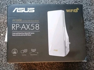 NEW ASUS AX3000 Dual-band WiFi 6 Wall Plug Range Extender/ AiMesh Extender - Photo 1/3