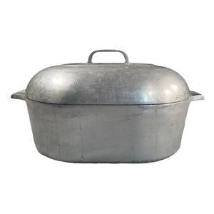 Vintage Wagner Ware Sidney O 13 Quart Bräter & Deckel 4267-P Oval Magnalit Dutch Oven - Bild 1 von 18