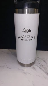 Bandon Dunes Yeti Coolers Rambler 18oz Bottle Freshwater Trust WHITE New Washed - Picture 1 of 9