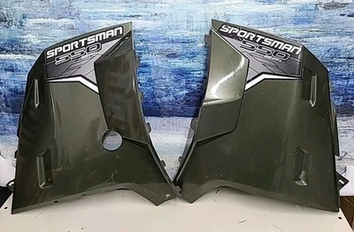 Polaris Sportsman 850 550 2010 EFI XP RH/LH cubiertas laterales izquierda y derecha verde Foto 1 de 4