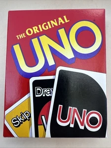 Juego de cartas Mattel The Original Uno 1992 vintage años 90 (nueva caja abierta) - Imagen 1 de 6