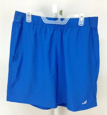 Shorts esportivos casuais masculinos BCG azul royal com bolsos laterais tamanho XL - Imagem 1 de 4