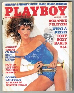 PLAYBOY MAGAZINE JUNE 1985 ROXANNE PULITZER Devin Renee De Vasquez W/CENTREFOLD - Picture 1 of 3