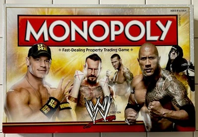 2014 Hasbro WWE Wrestling Edition Monopoly Board Game Complete - Image 1 of 4