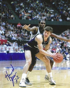 Autographed HAROLD JENSEN Villanova University 1985 National Champs 8x10 photo - Picture 1 of 1