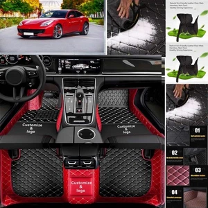 For Ferrari GTC4 Lusso Car Floor Mats Anti-Slip Carpets Handmade Liners - Imagen 1 de 27