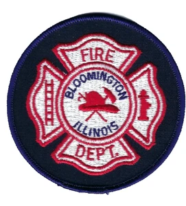 Bloomington (McLean County) IL Illinois Fire Dept. patch - NEU! - Bild 1 von 1