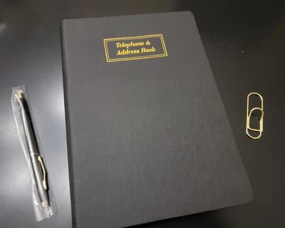 Refillable Address Book with Alphabetical Tabs, 600 Entry Spaces Large Print - Image 1 of 4