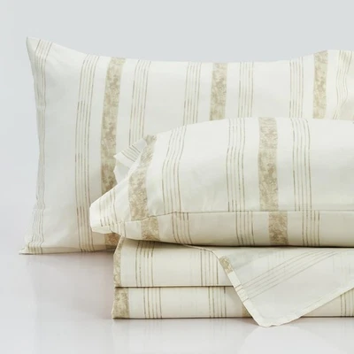 Juego de sábanas Queen de 4 piezas ajuste de bolsillo profundo 16" microfibra transpirable súper suave quee... Foto 1 de 4