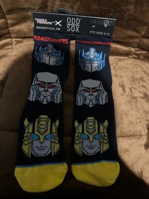 ODD SOX Transformers Socks Men's size 6-13 - Image 1 of 4
