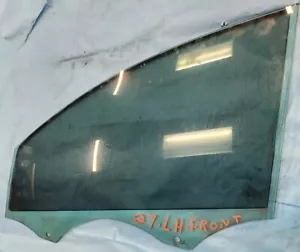 2007-2015 AUDI Q7 4L FRONT LEFT SIDE DOOR WINDOW GLASS OEM - Picture 1 of 3