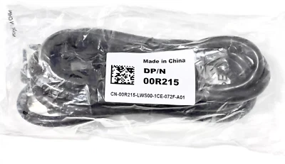 New OEM Genuine Dell Heavy Duty 14AWG 10 feet Power Cord 00R215 0R215 for Server - Image 1 of 2
