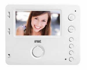 URMET - 1750/6 - Moniteur MIRO couleur mains-libres blanc 2voice interphone - Foto 1 di 1