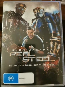 Real Steel DVD Region 4 HUGH JACKMAN, DAKOTA GOYO, ANTHONY MACKIE, OLGA FONDA - Picture 1 of 3