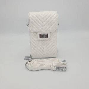 Borsa telefono The Alice bianca mini cross body con tracolla staccabile - Foto 1 di 5
