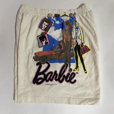 Винтажные шорты Barbie 90-е 1993 Jerry Leigh Mattel унисекс размер большой РЕДКИЕ - Изображение 1 из 4
