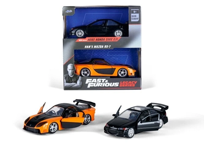 Jadatoys 253202011 - 1/32 Fast And Furious - Legacy Serie Twin Pacco W1/1 - - Immagine 1 di 1