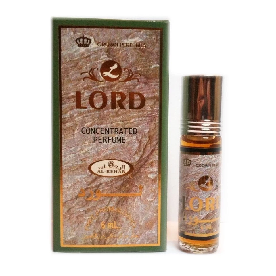 AL-REHAB LORD 6ml Best Selling Al Rehab Perfume Oil - Top Quality Fragrance