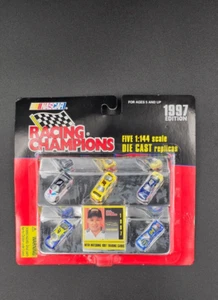 1997 Racing Champions Set Of Five 1:144 NASCAR Die Cast Replicas w/ Cards Rare - Picture 1 of 2