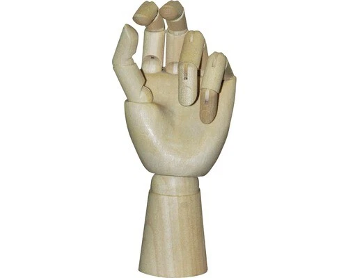 Holz-Gliederhand 30 cm - Bild 1 von 1
