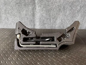 ✔LEXUS 14-19 IS250 F-SPORT SPARE TIRE TOOLS KIT SET BOX FOAM STORAGE 82K OEM - Picture 1 of 6