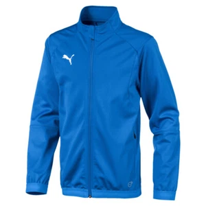 PUMA Liga Training Full Zip Jacket Youth Boys Blue Casual Athletic Outerwear 655 - Picture 1 of 1