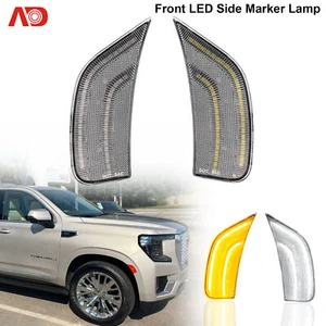 LED Side Marker Lights For 2021-2023 Cadillac Escalade Chevy Suburban GMC Yukon - Picture 1 of 21