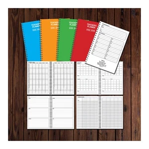 Cherry Printers Teacher's Planner 2022-2023 A5 120 pages 120gsm Wirobound - Picture 1 of 39