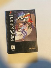 ORIGINAL AUTHENTIC PS1 CAPCOM STREET FIGHTER ALPHA LONGBOX VARIANT COMPLETE!