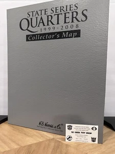 State Series Quarters 1999-2008 Collectors Map H.E. Harris mit Quartier - Bild 1 von 14