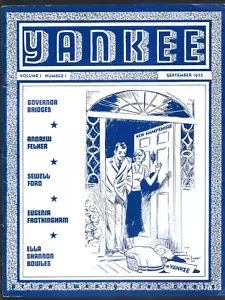 Vintage Yankee History Magazine 1935 Volume 1 # 1 50th Anniversary Reprint 1985 - Picture 1 of 2