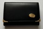 Authentic Dunhill Tri-Fold Key Holder /Black/New without Tags   *** LAST ONE ***