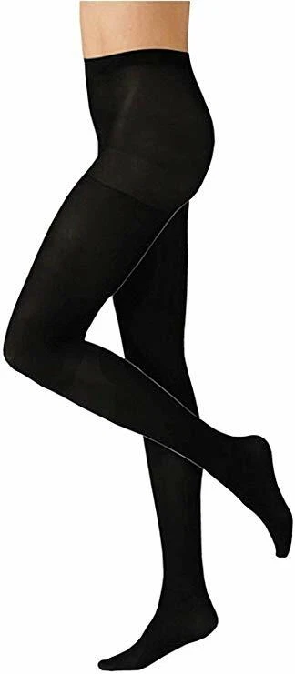 HeatGuard Ladies Thermal Tights Opaque Tights - Small, Medium, Large - Black