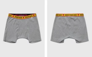 Human Made Hmmd Boxer Brief Underwear - Grey - SIZE LARGE (New/Sealed) - Picture 1 of 1