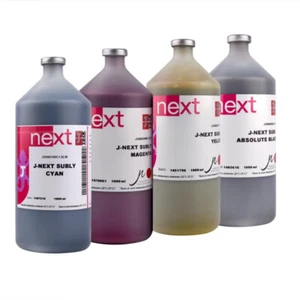 4*1000ML Sublimation Dye Ink J-NEXT For Epson DX5 DX6 DX7 5113 I3200 Printhead - Picture 1 of 6