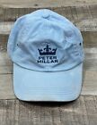 Peter Millar Hat Strapback Cap Blue Logo Casual Preppy Adjustable Mens