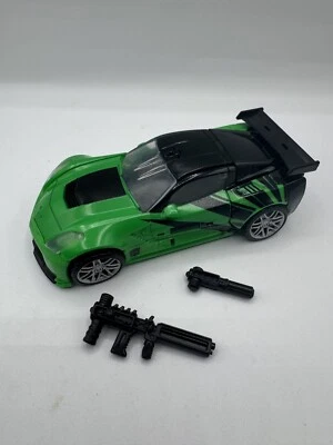 Transformers Age Of Extinction Crosshairs 2014 Green Car Transforming Robot - Image 1 of 4